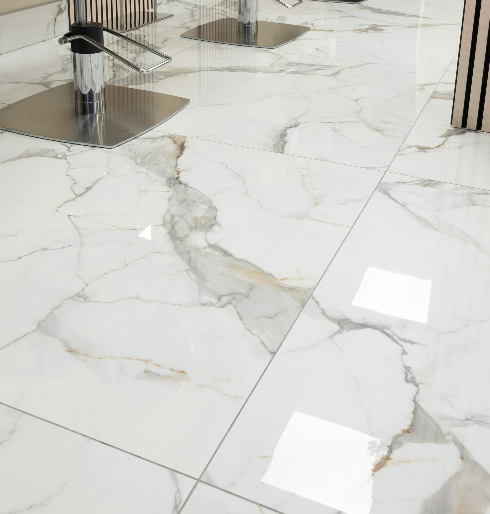 Marble floor after